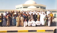 Sharjah HCT staff and faculty in front of the new College